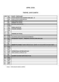 Academic-Calender